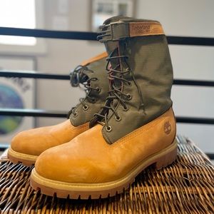 *LIKE NEW* - Men’s size 10 - Timberland 6in. Waterproof Gaiter Combat Boots